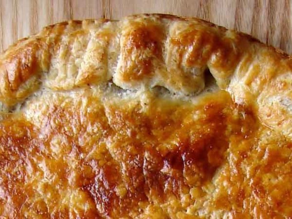 Double-crusted Savory Pie (Vegetarian)