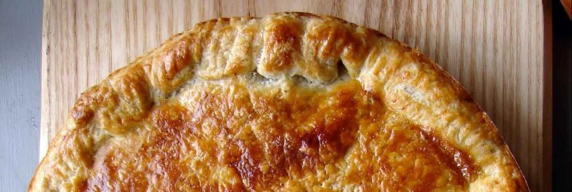 Double-crusted Savory Pie (Vegetarian)