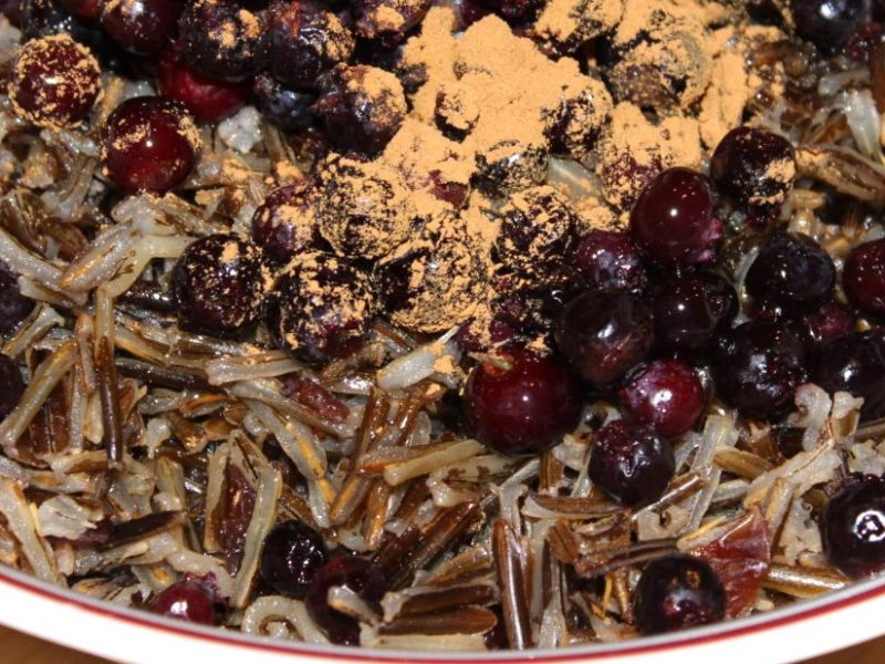 Potawatomi Berry Rice from Indigikitchen