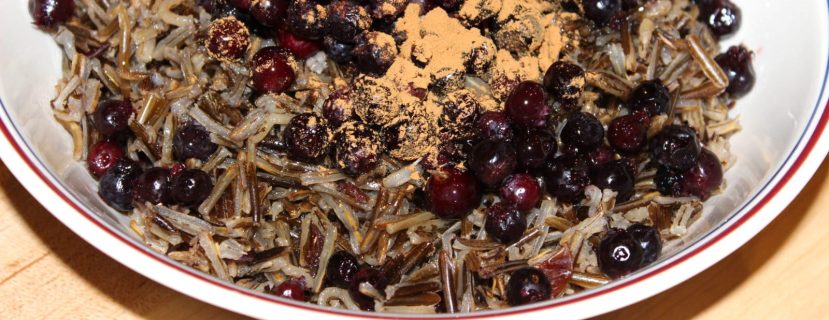 Potawatomi Berry Rice from Indigikitchen