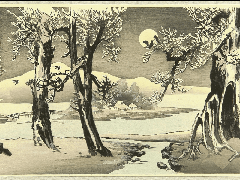 My Shadow is Freezing: Winter Poems from Matsuo Basho