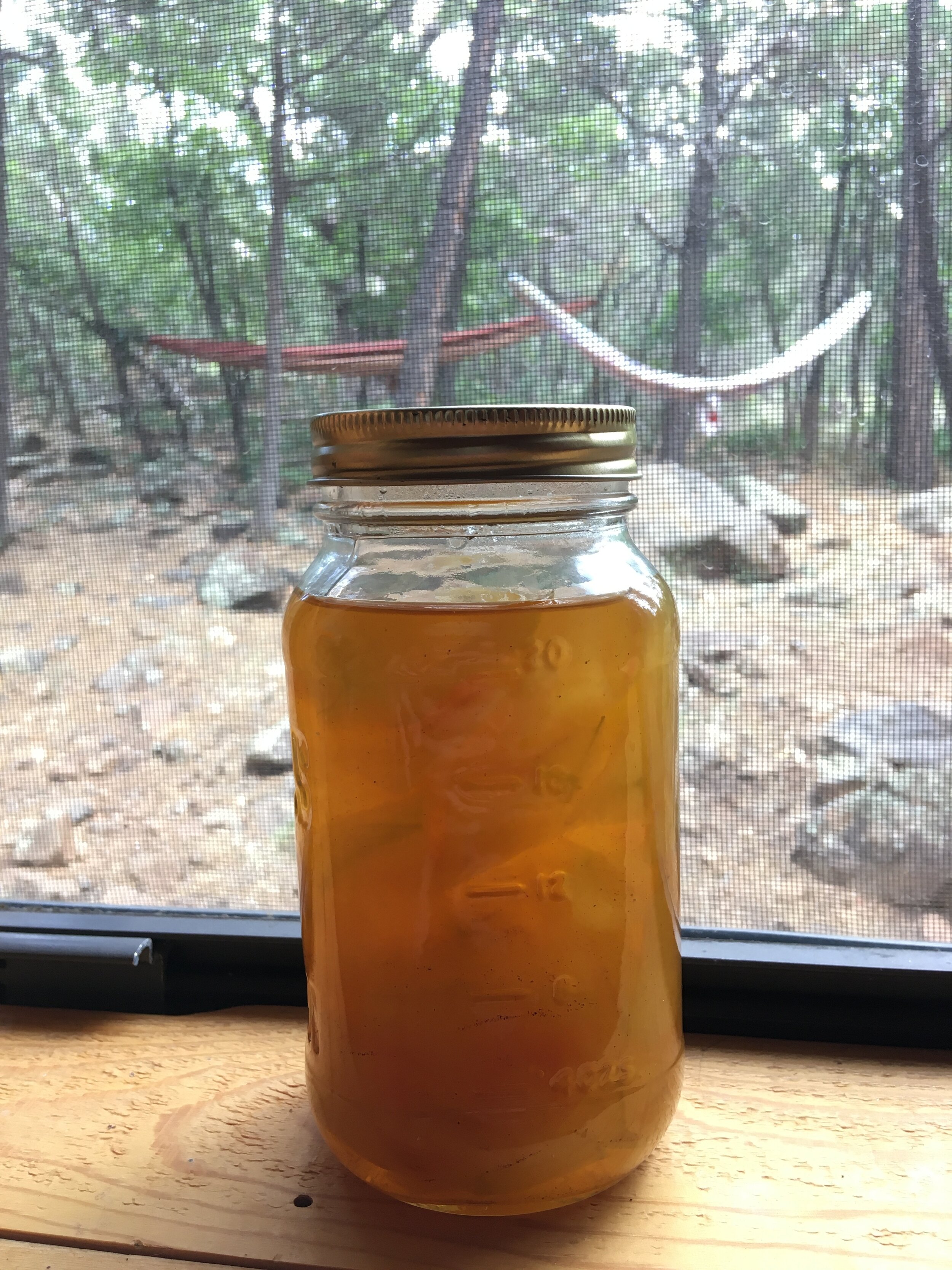 My hammock and mason jar lifestyle. Is this cottagecore?