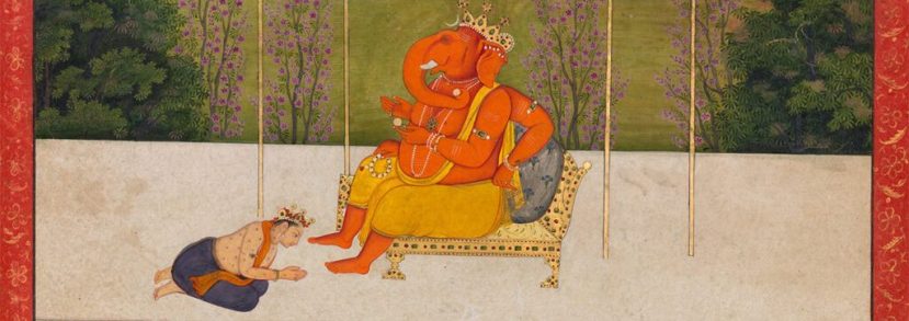 Exploring Ganesha Paintings from the Pahari School